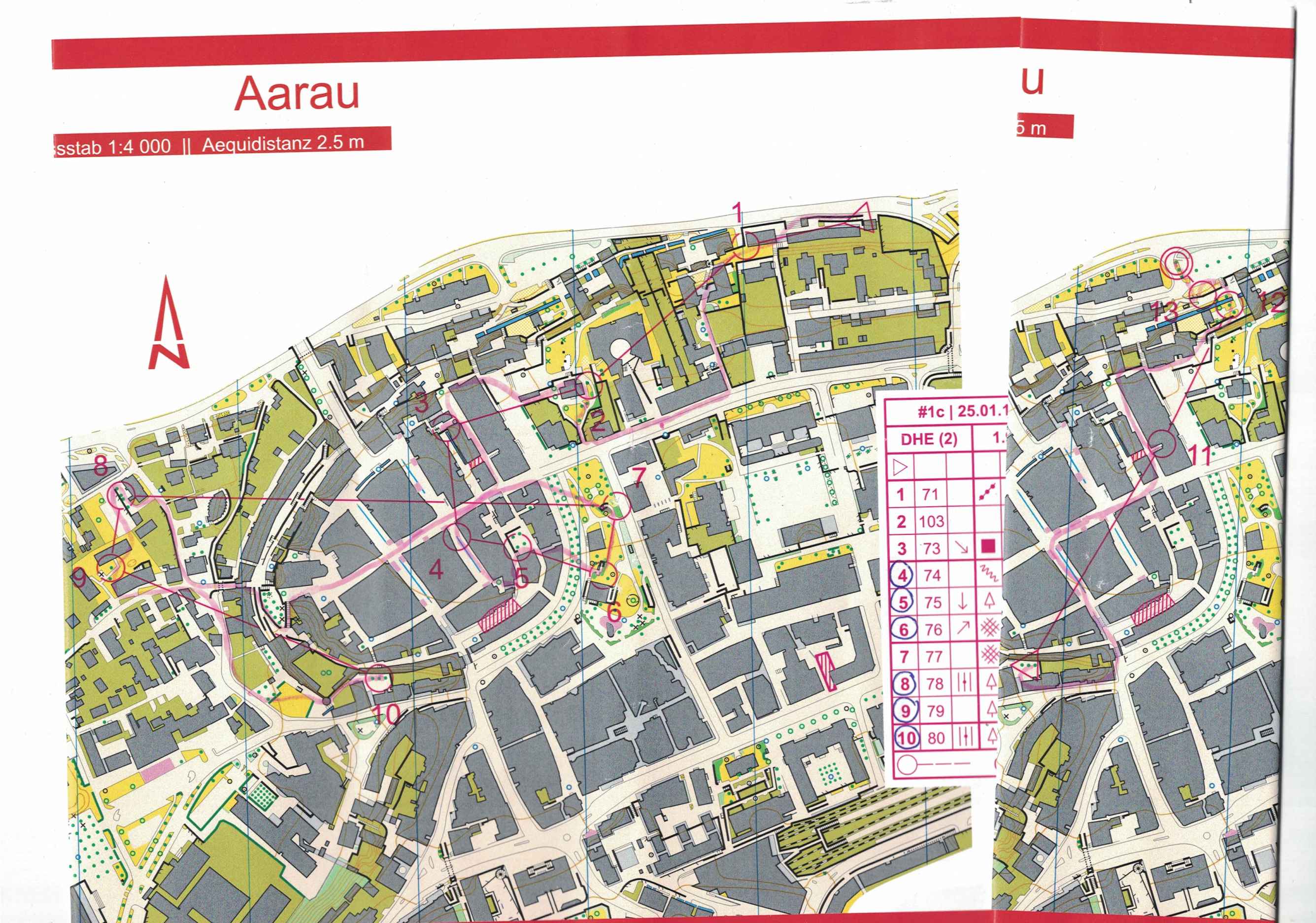 Sprint Relay Aarau #2 (2017-01-25)