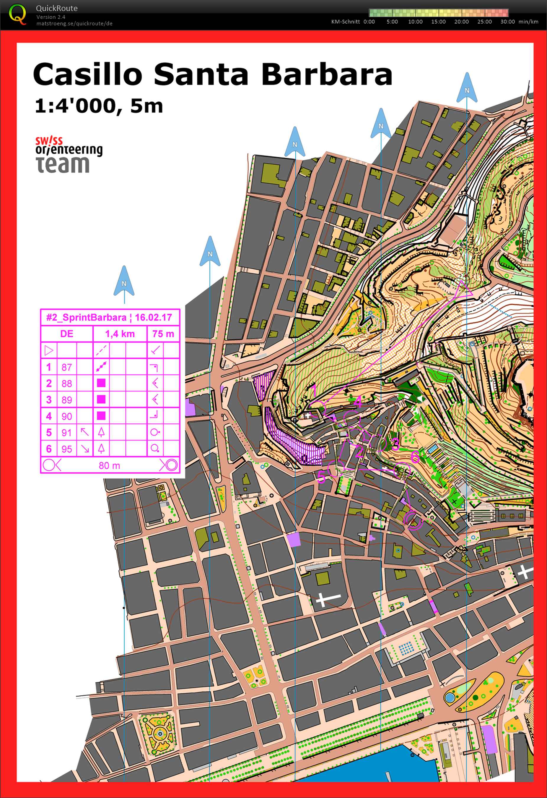 TL Spanien / #2: Sprint Alicante (2017-02-16)