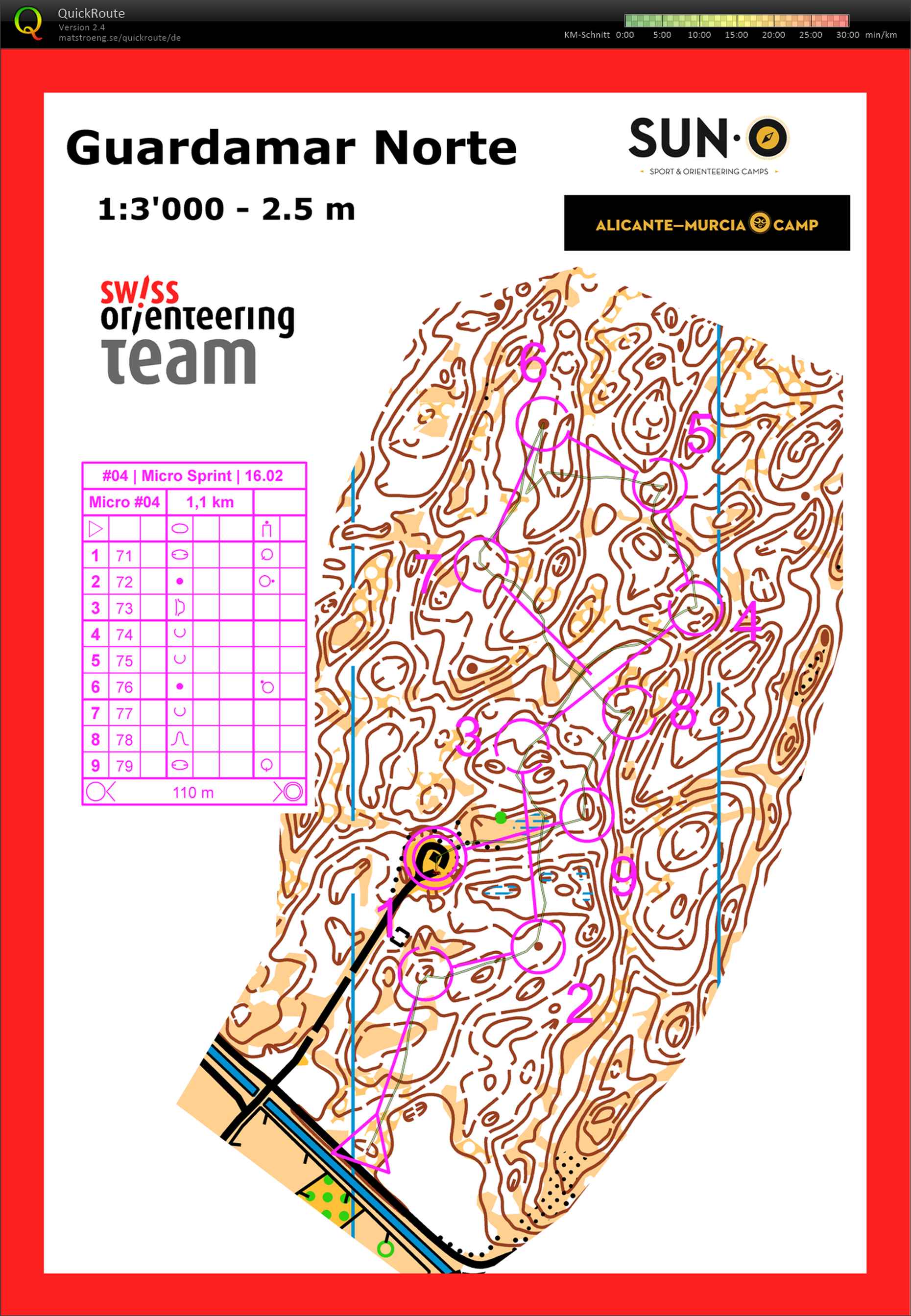 TL Spanien / #4: Contours Mikrosprint (17.02.2017)