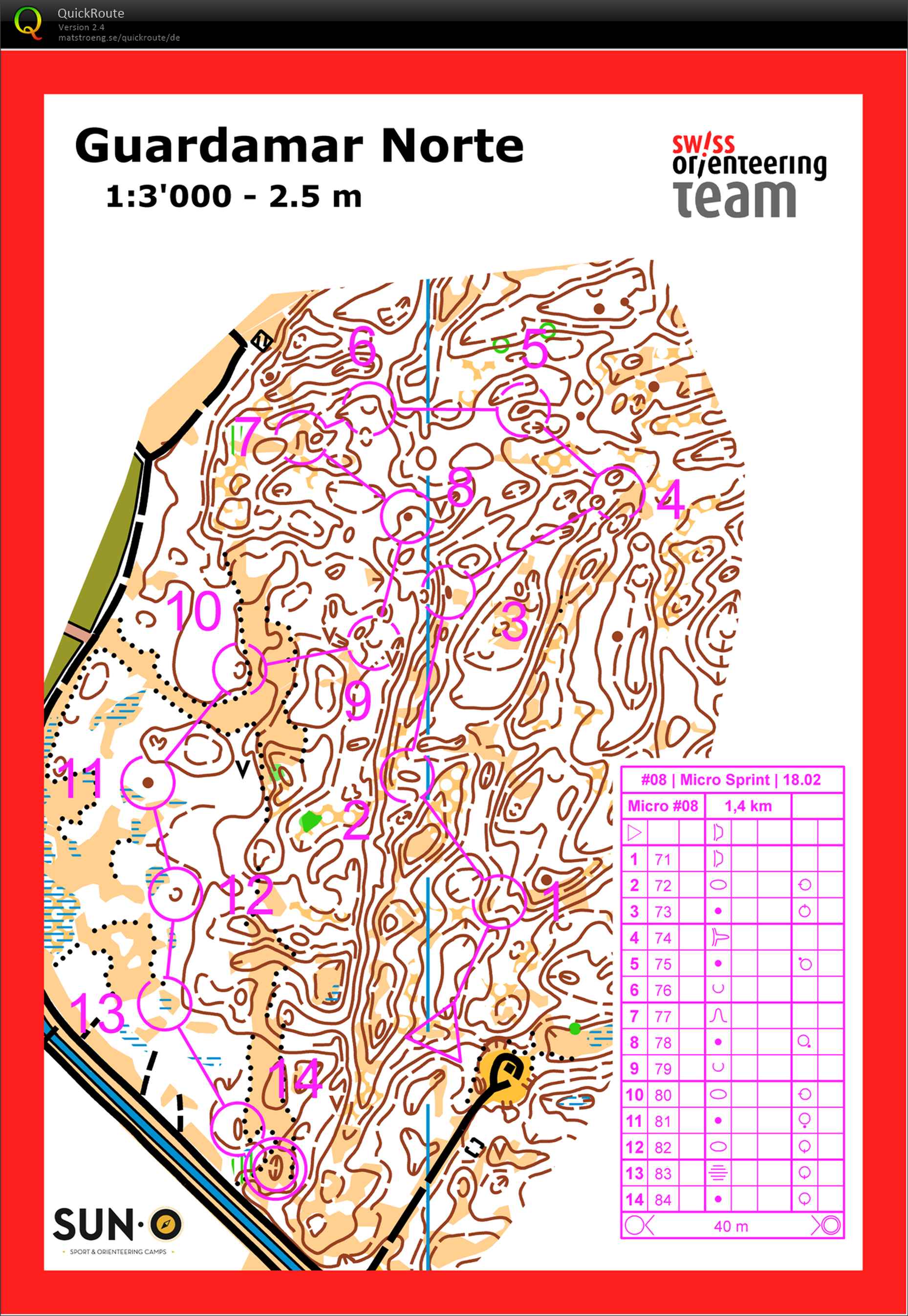 TL Spanien / #8: Corridor Mikrosprint (2017-02-18)