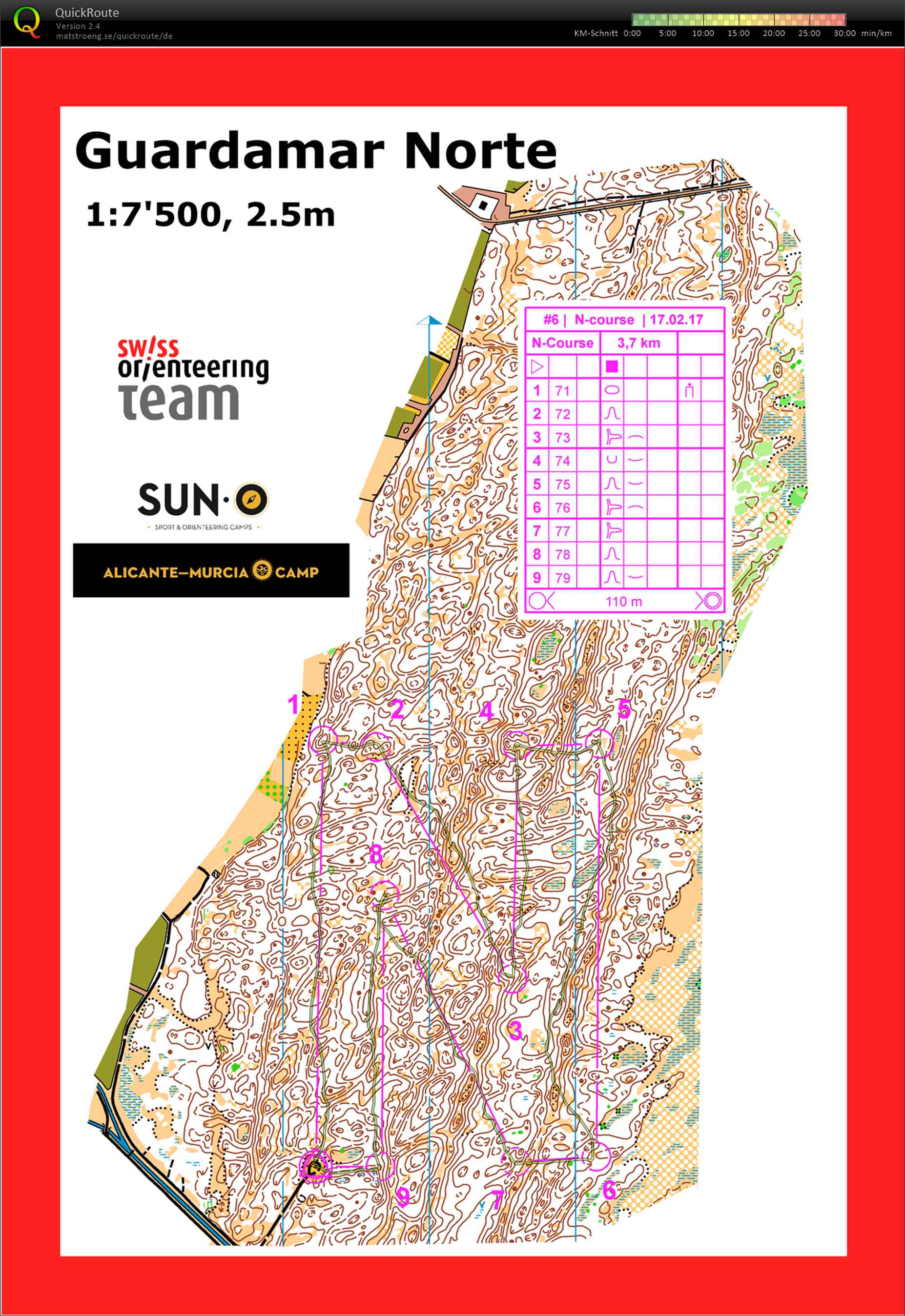 TL Spanien / #6: N-Course (17.02.2017)