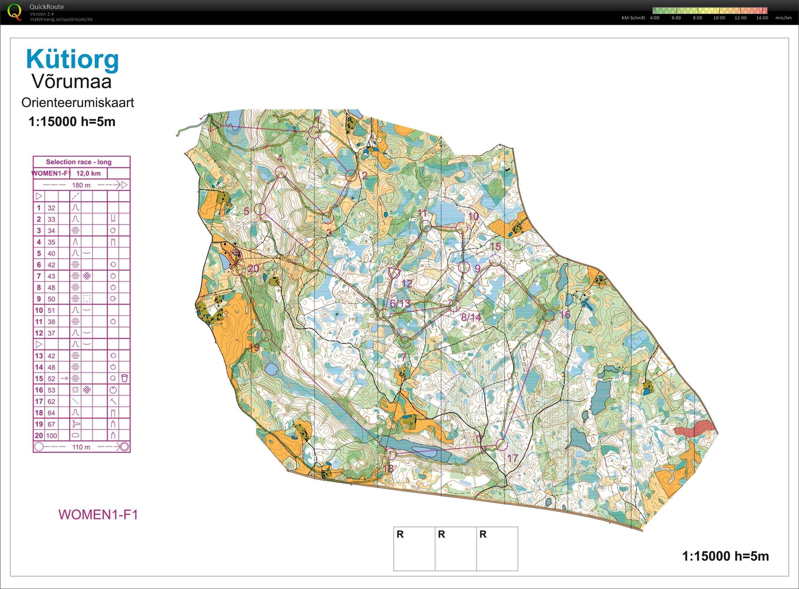 WOC-Test Long (14/05/2017)