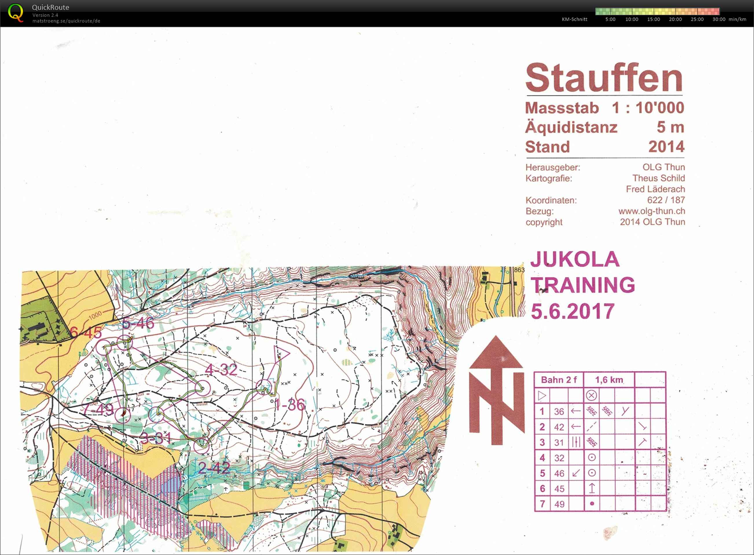 Jukola Training #2 (05/06/2017)