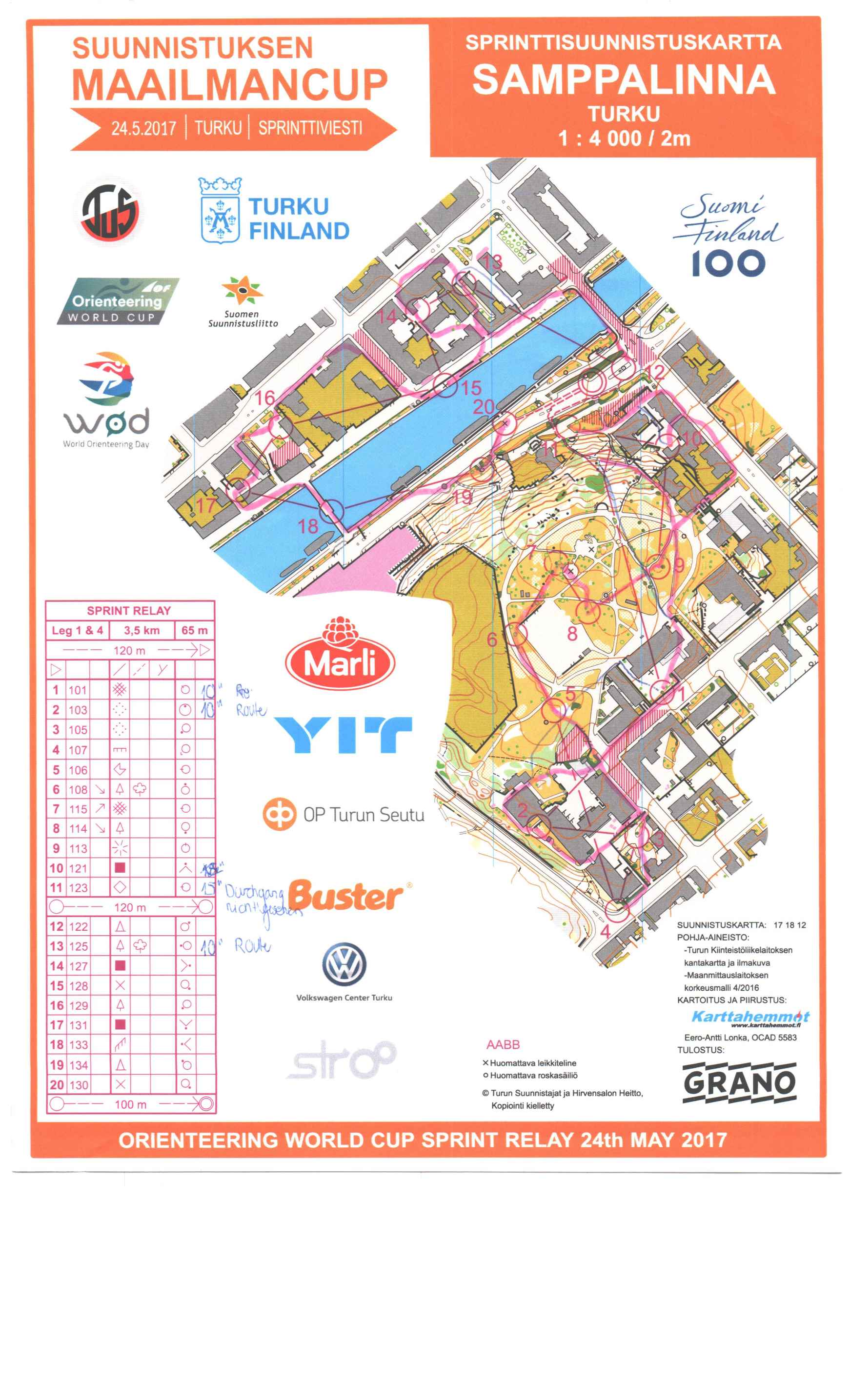 Weltcup Finnland Sprint-Relay (2017-05-25)