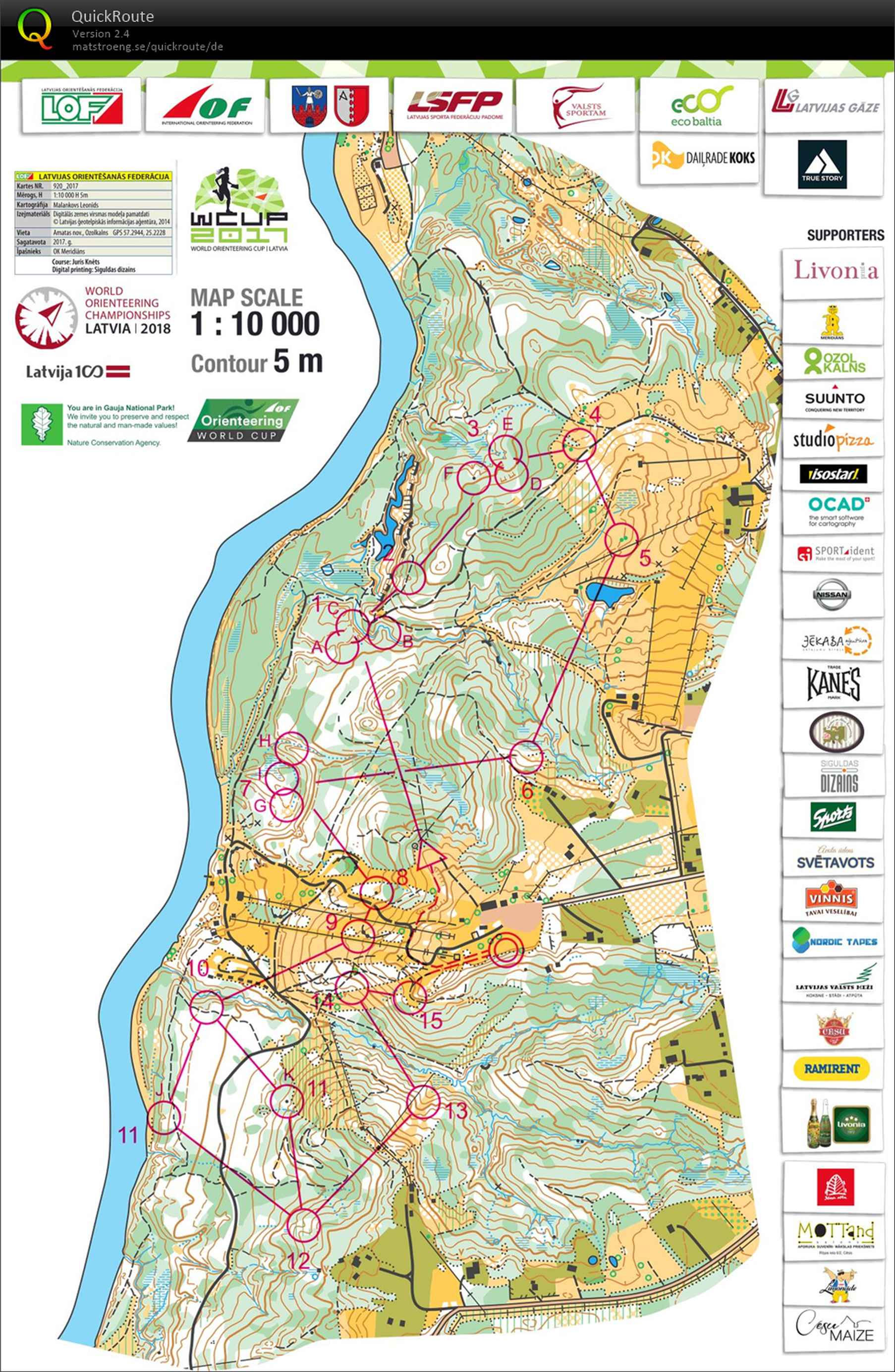WC Lettland: Relay (26.08.2017)