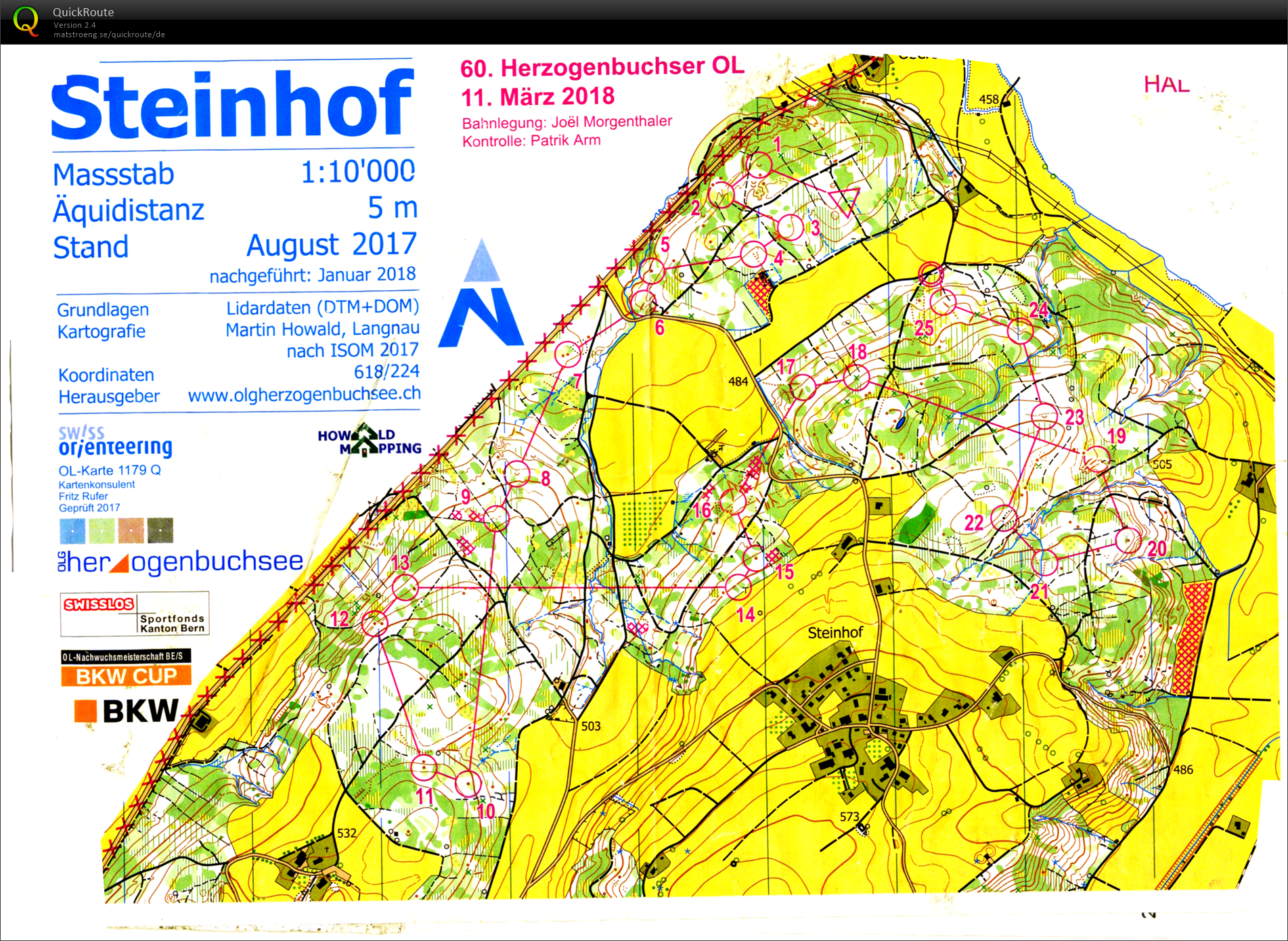 Herzogenbuchsee OL (11.03.2018)