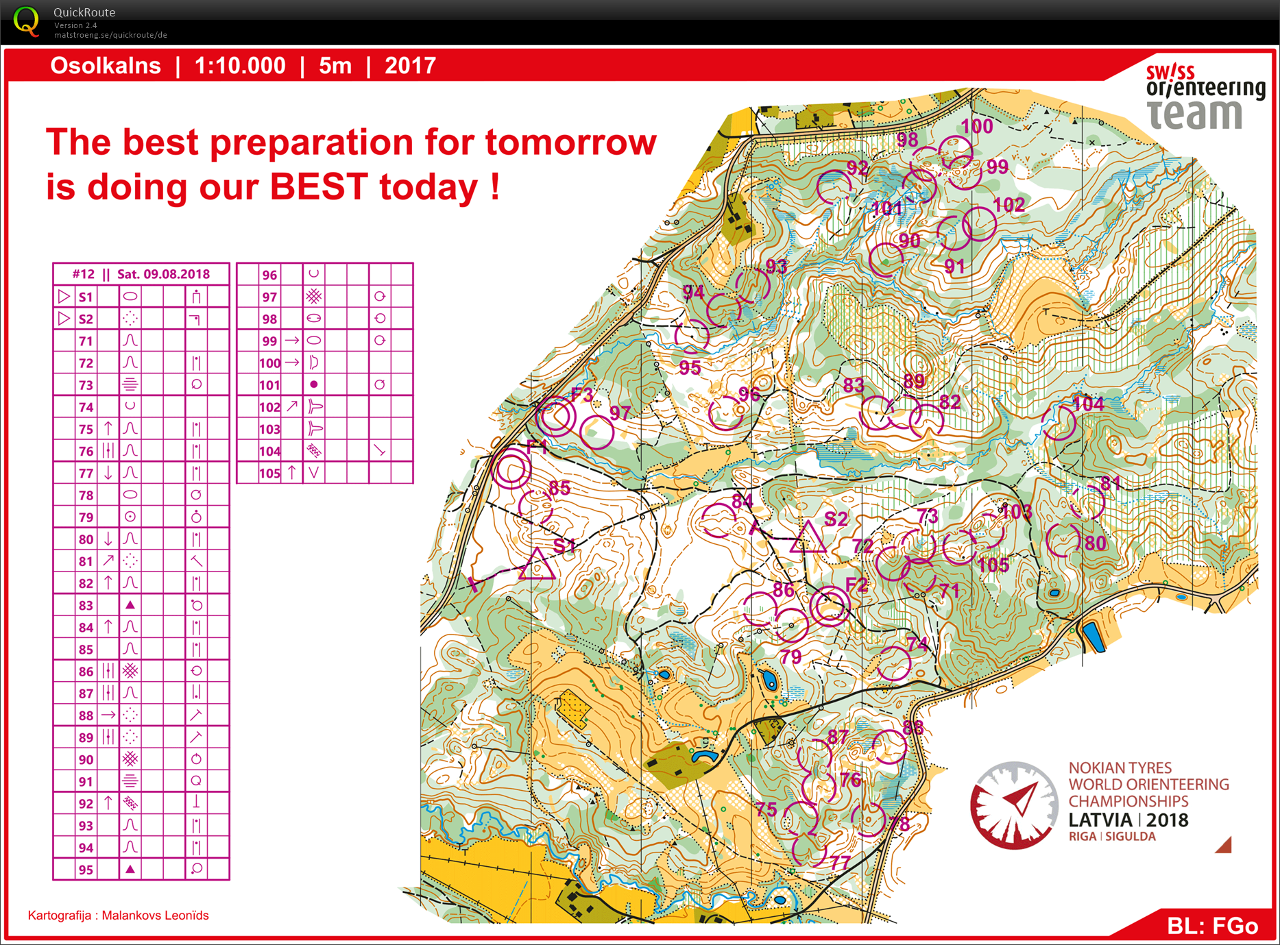 TL Lettland: #12 Relay (09/06/2018)