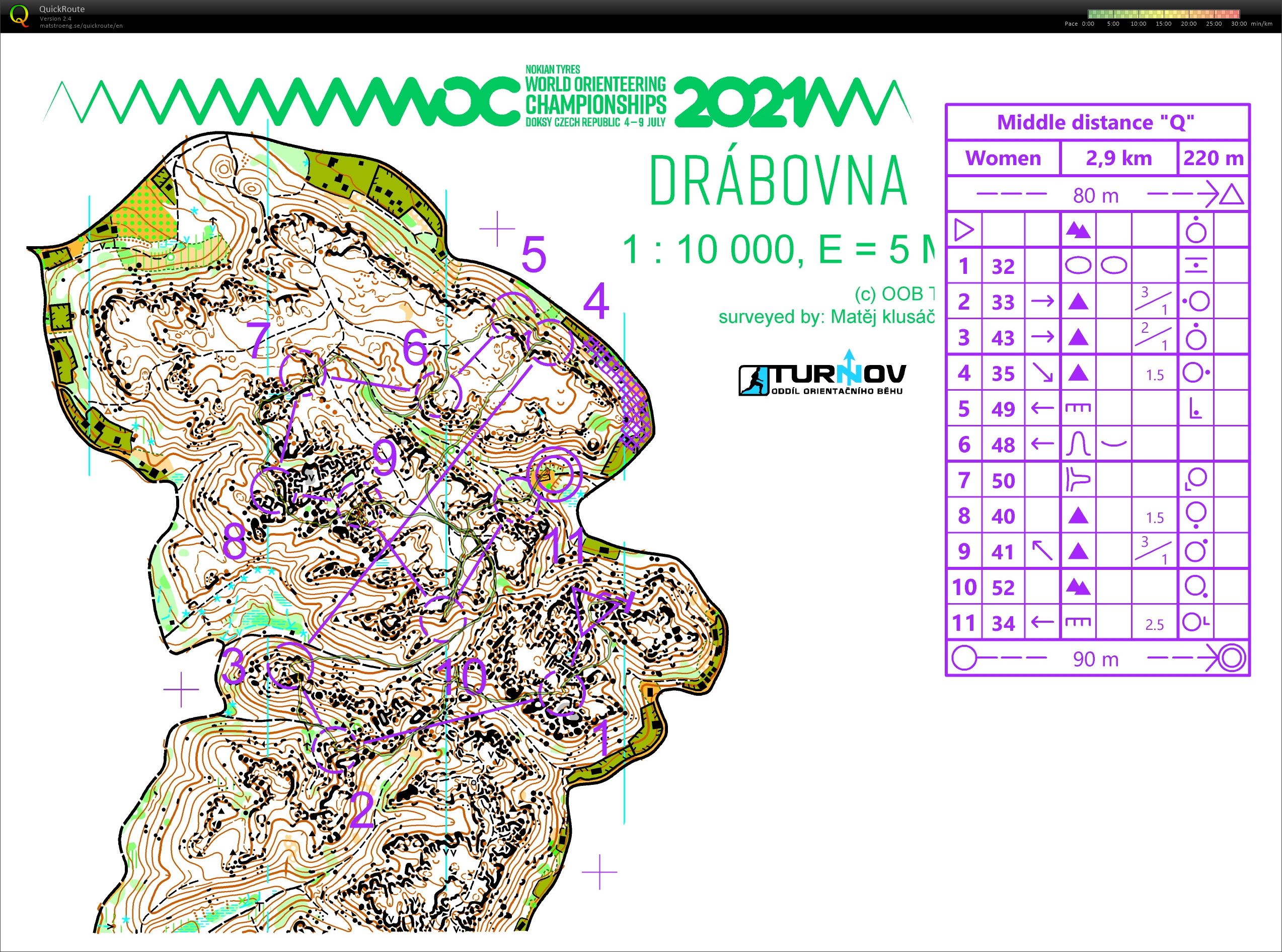 WOC-Testläufe: Middle Quali (29.05.2021)