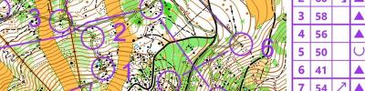 WOC-Testläufe: Middle Final