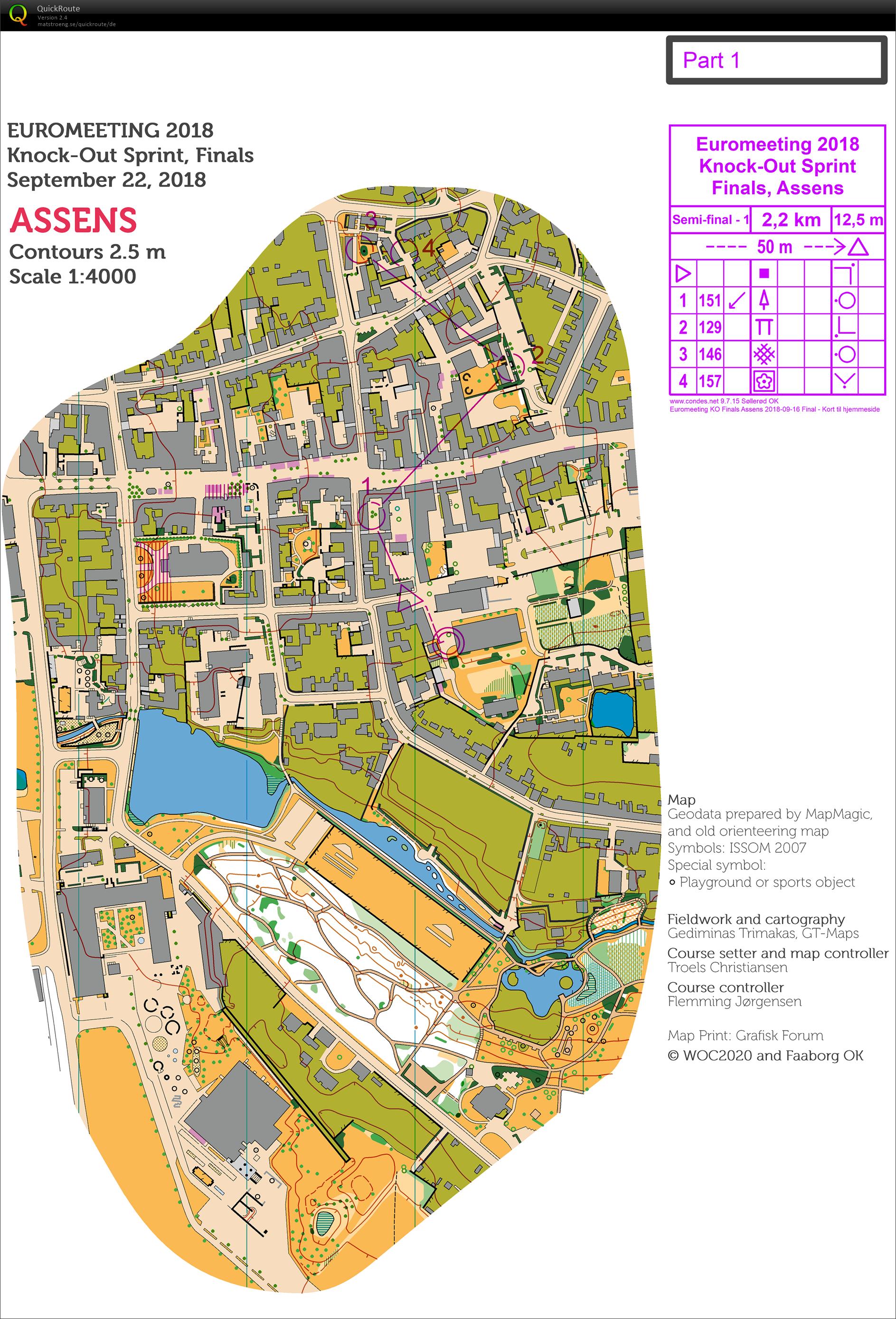 Euromeeting: Knock-Out Sprint Semifinal - part1 (22/09/2018)