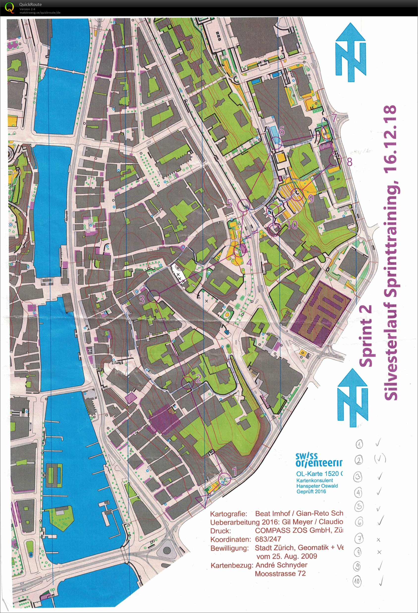 Silvesterlauf Sprinttraining #2 (2018-12-16)