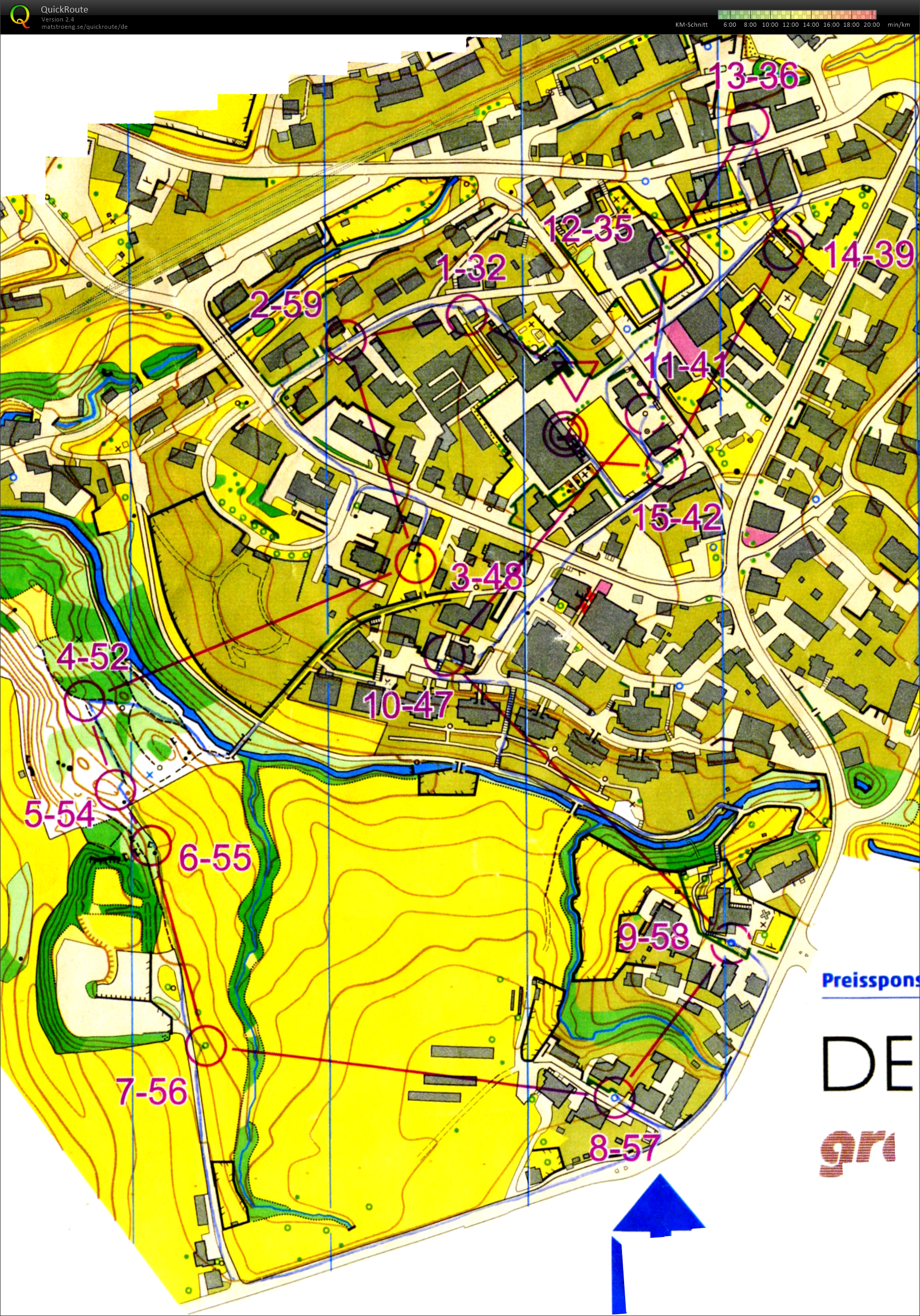 Effretiker-OL: Sprint-Relay (2019-01-13)