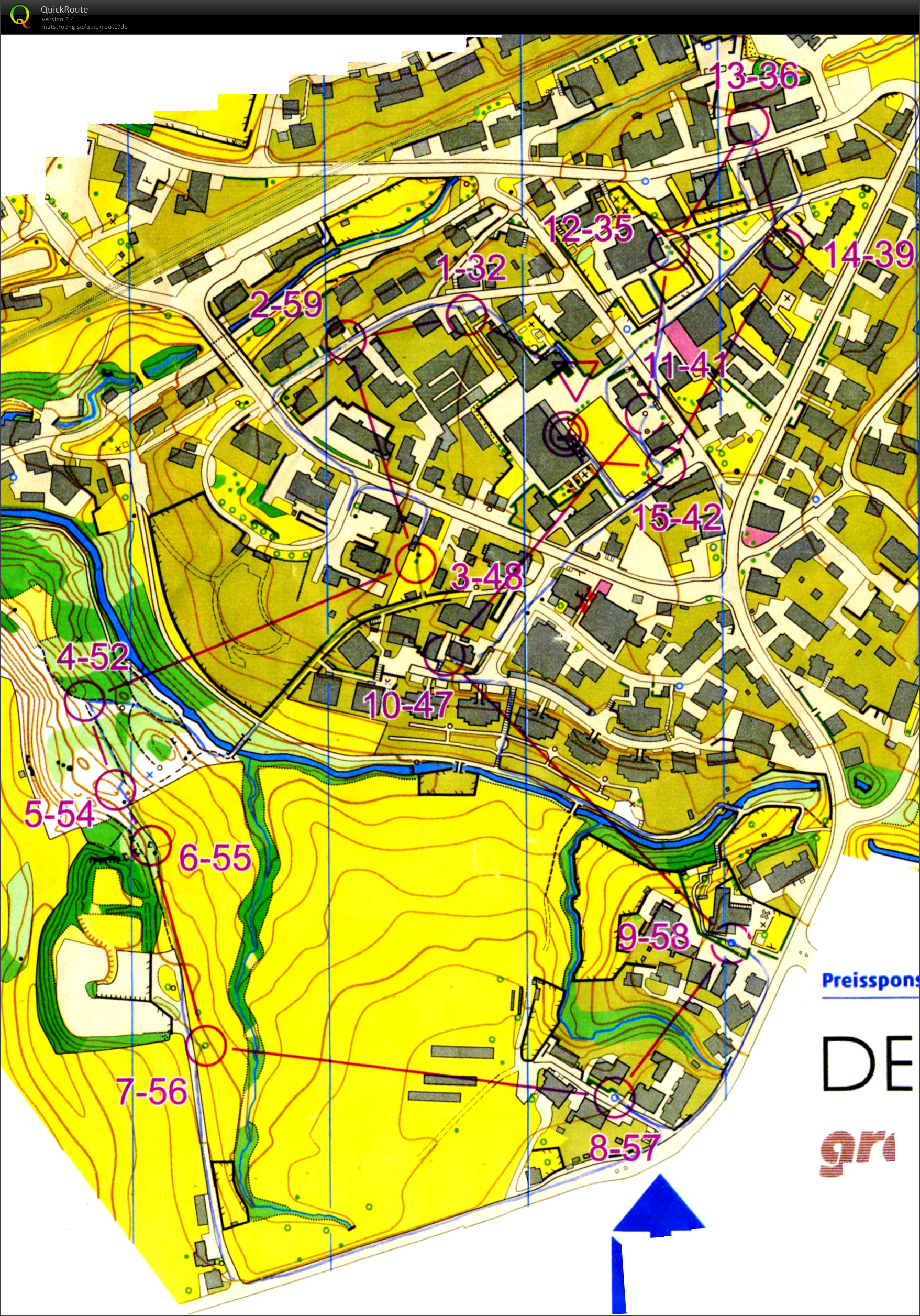 Effretiker-OL: Sprint-Relay (2019-01-13)