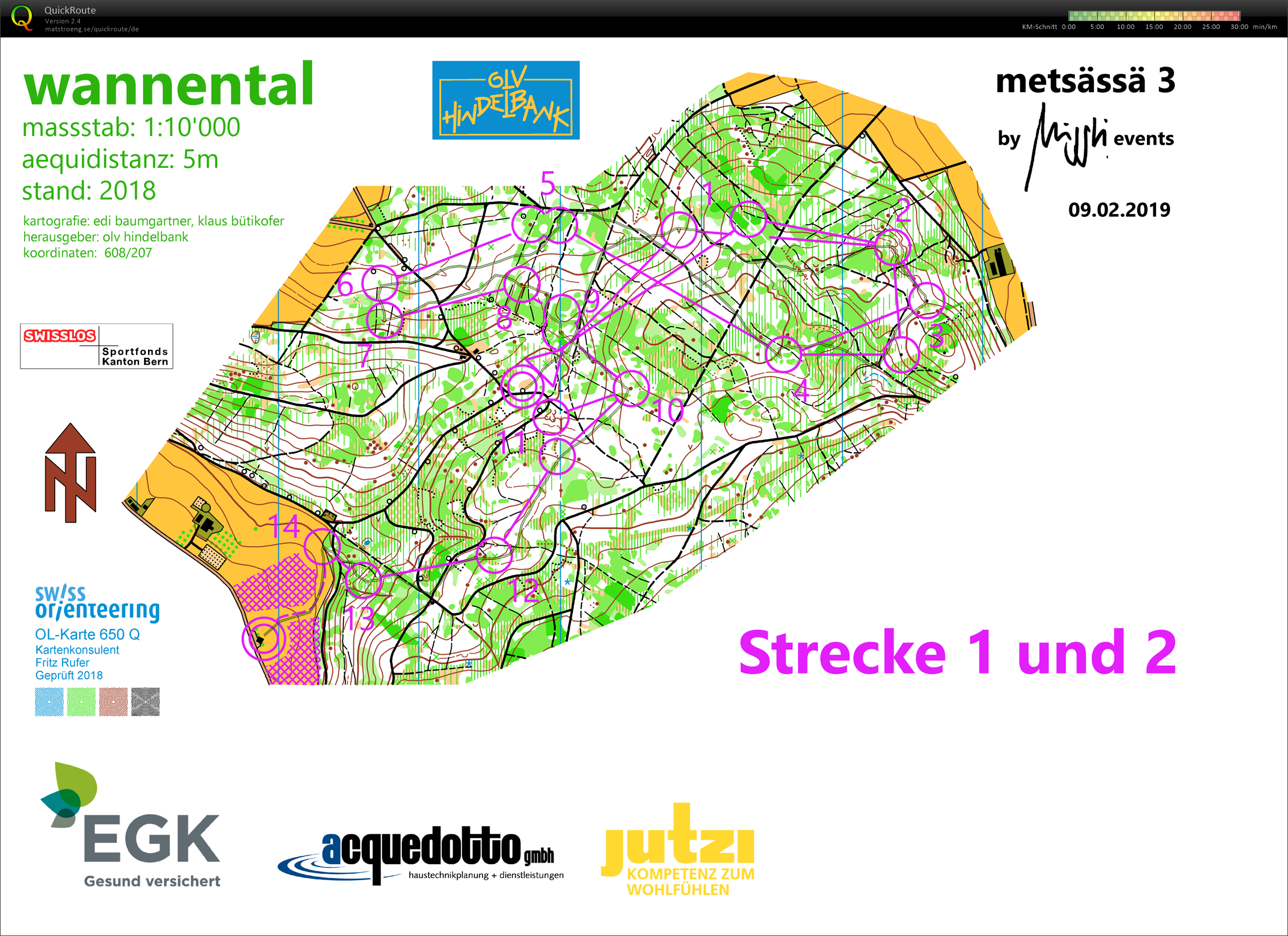 Metsässä: 2. Strecke (2019-02-09)
