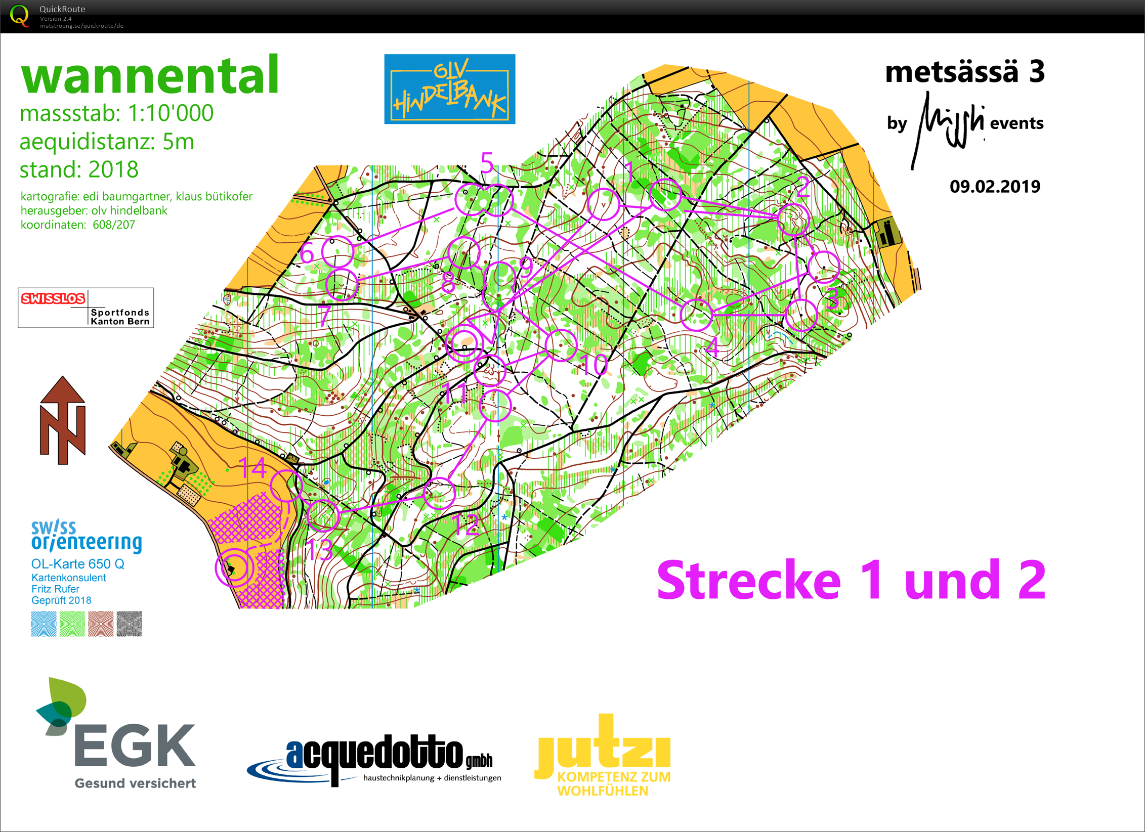 Metsässä: 2. Strecke (2019-02-09)