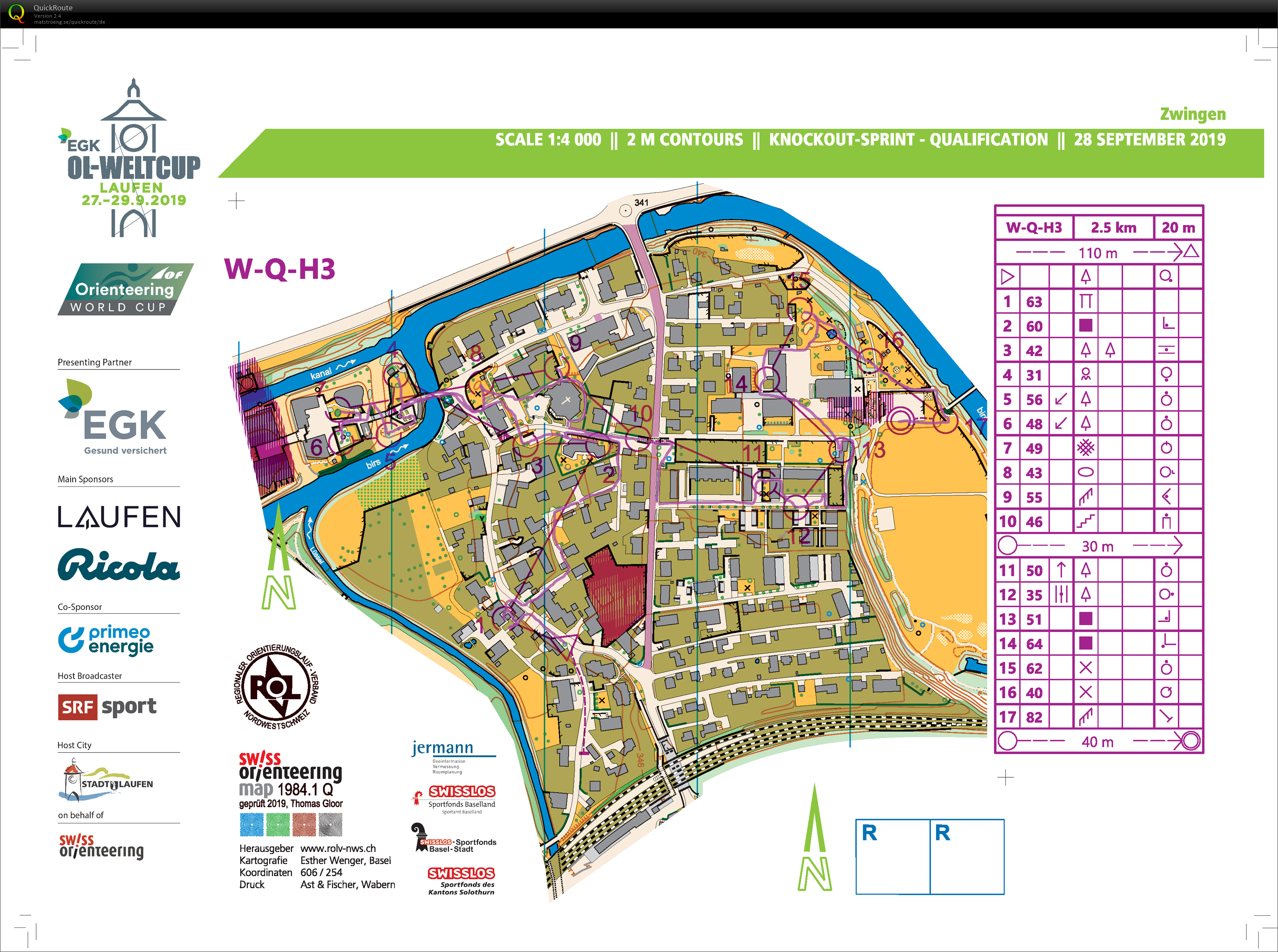 WC Schweiz: KnockOut-Sprint Qualification (28-09-2019)