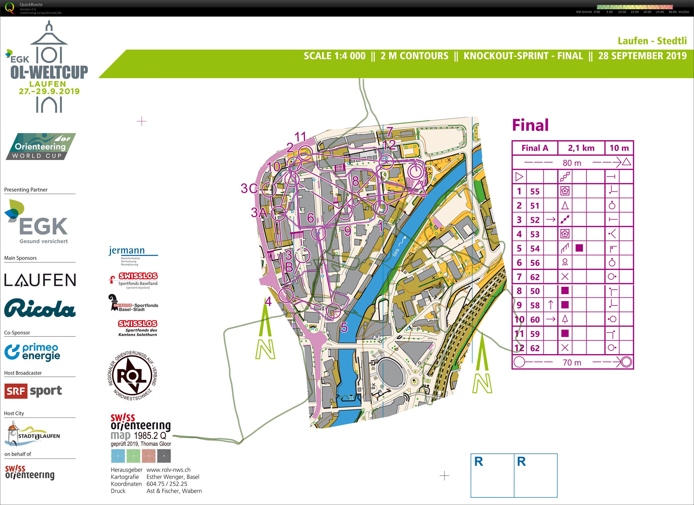 WC Schweiz: KnockOut-Sprint Final (28/09/2019)