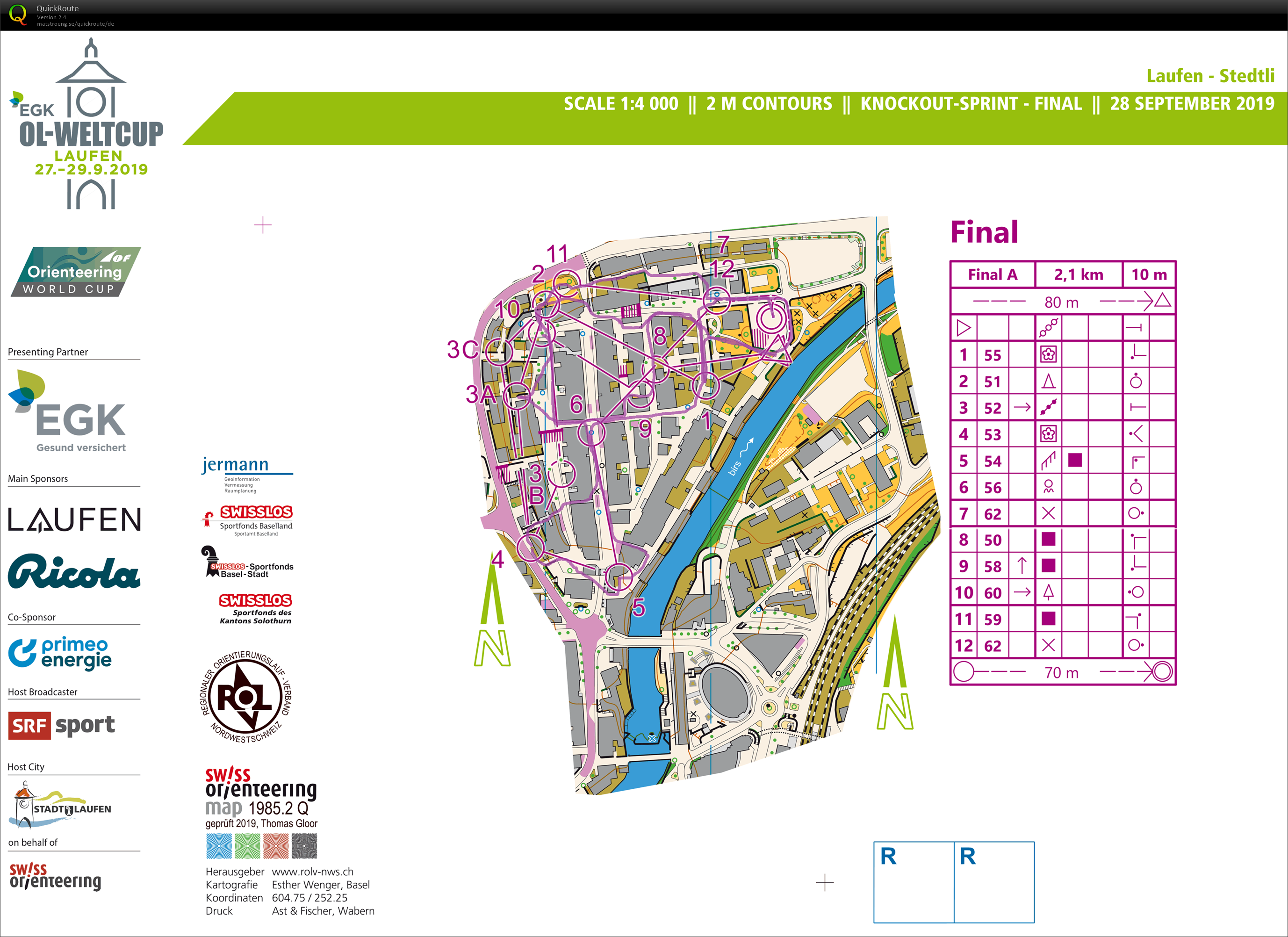 WC Schweiz: KnockOut-Sprint Final (28/09/2019)