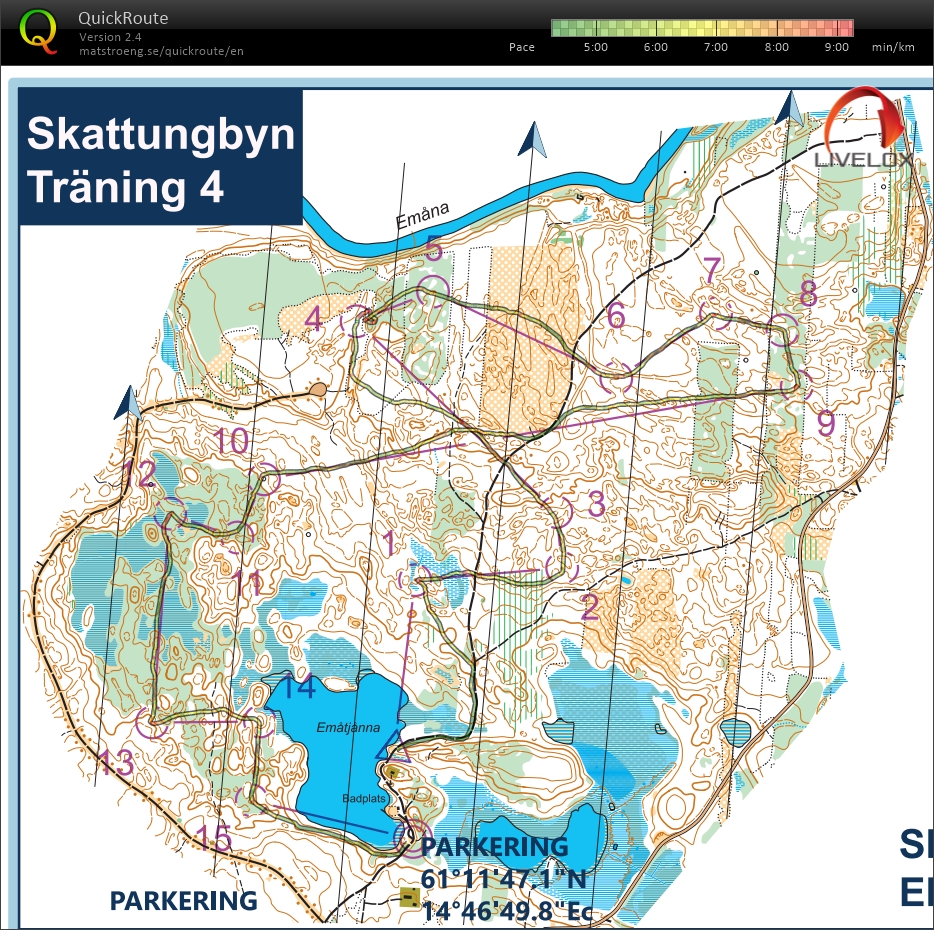 Träningsdag OK Kåre: Middle (2021-07-15)