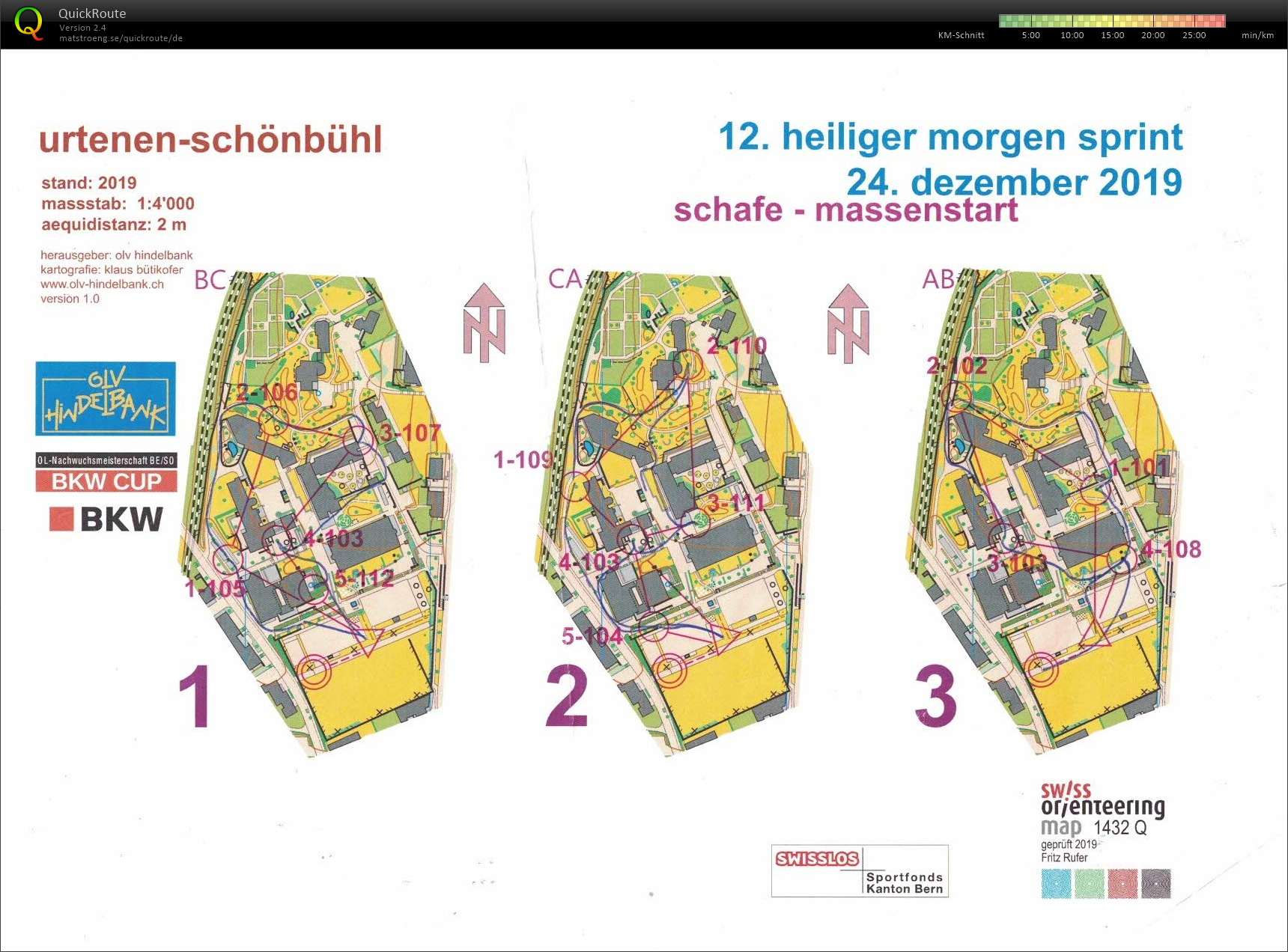 Heiliger Morgen Sprint: Schafe (2019-12-24)