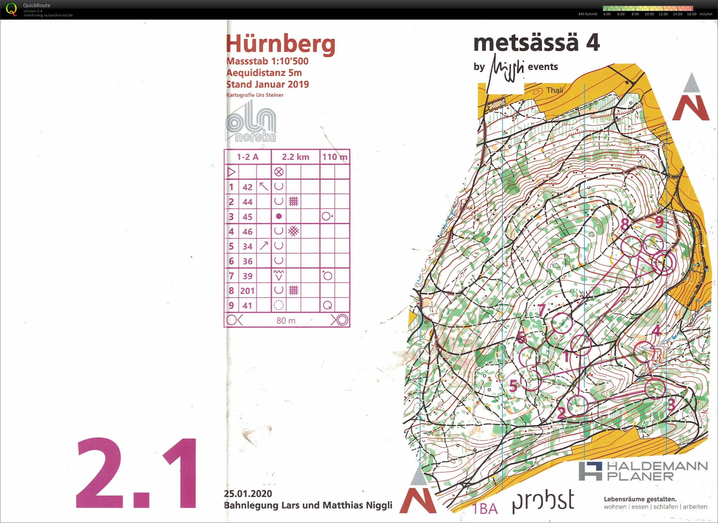 Metsässä: #Strecke 1 (2020-01-25)