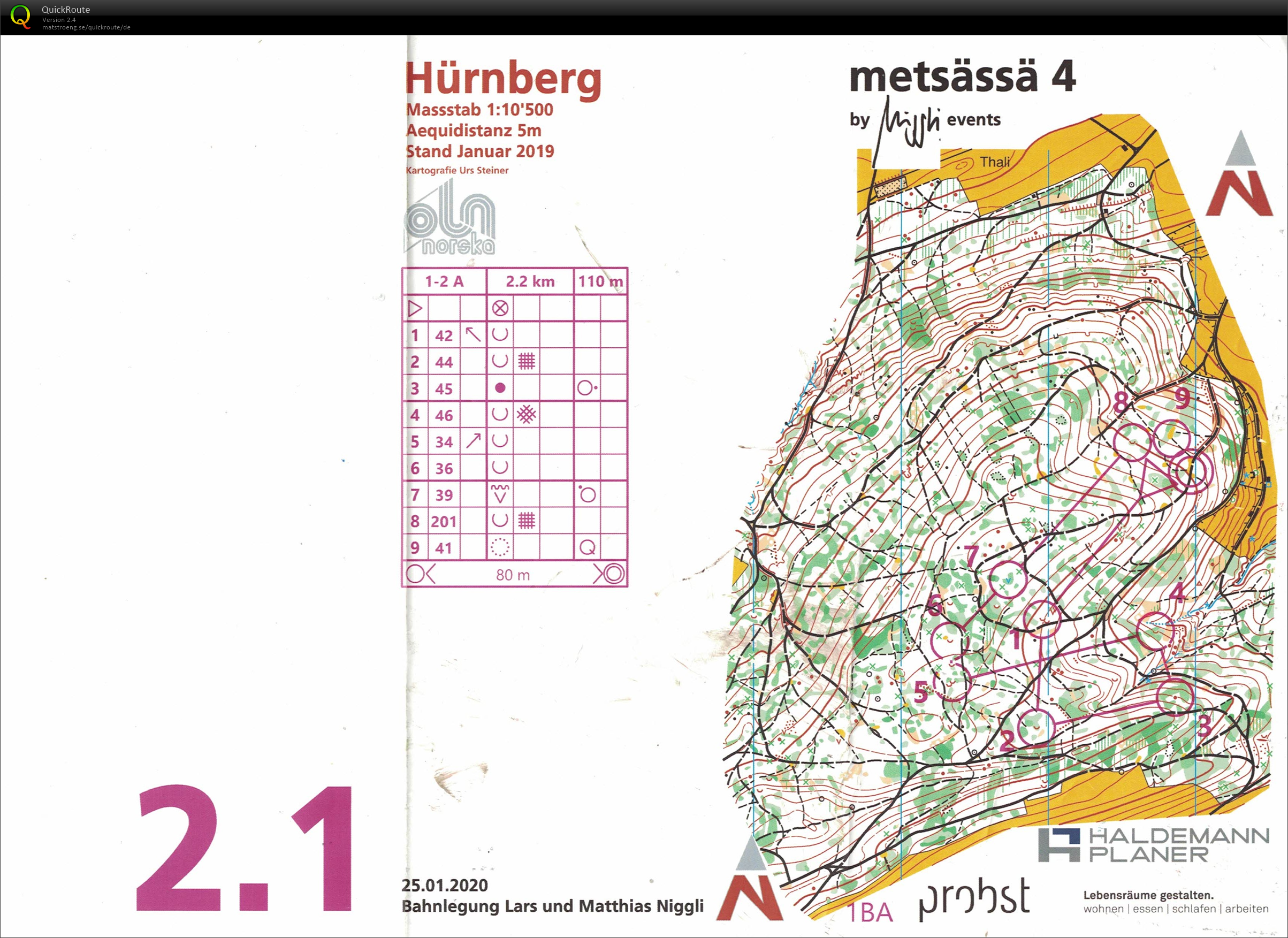 Metsässä: #Strecke 1 (2020-01-25)