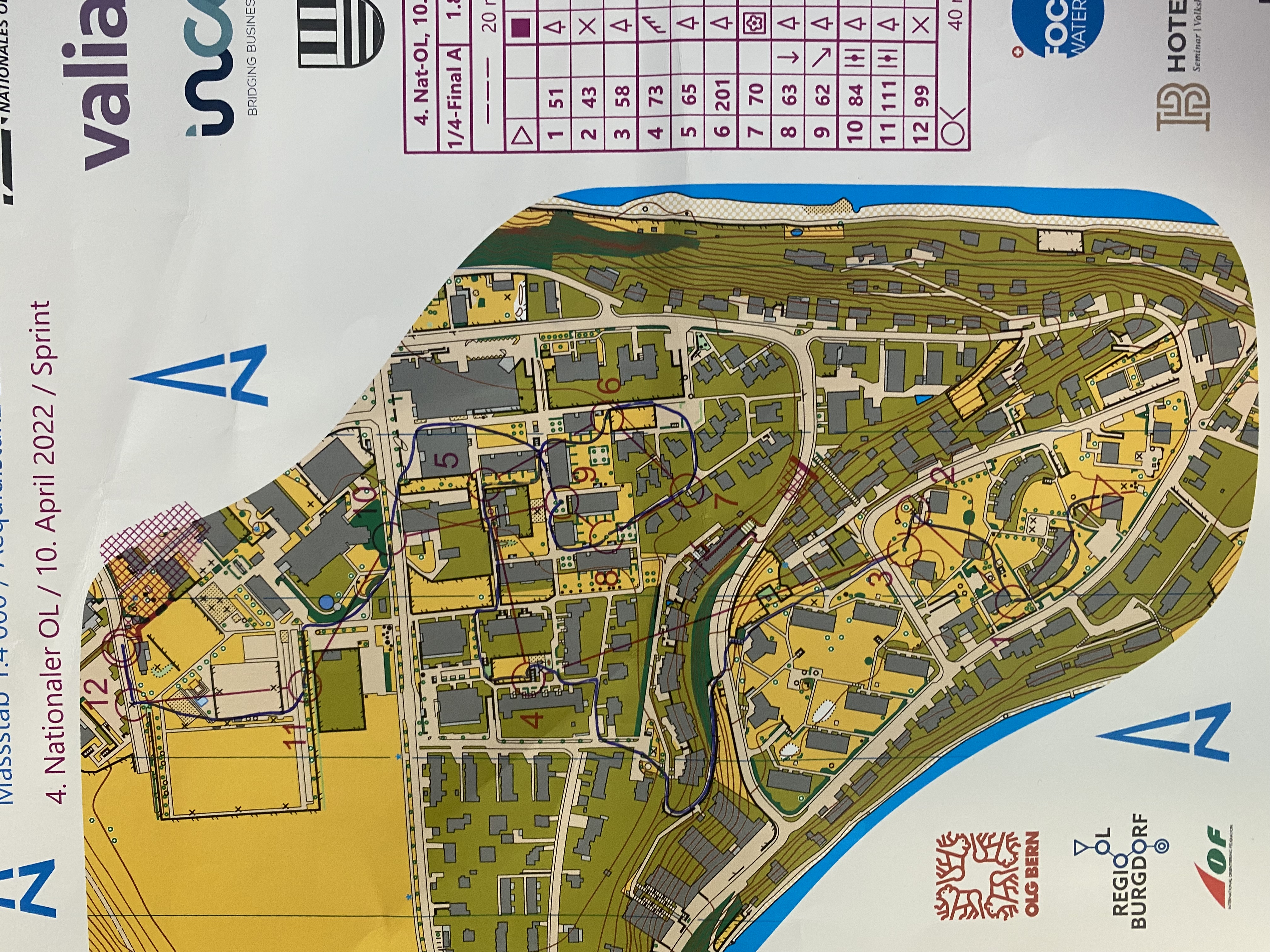 4. Nat. OL: KnockOut-Sprint Quarterfinal (2022-04-10)